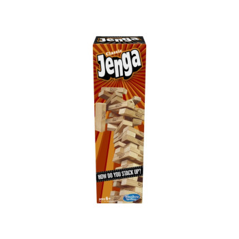 Jenga Classic Game Brown 9.8 Inch