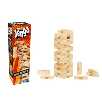 Jenga Classic Game Brown 9.8 Inch