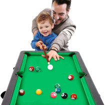 Mini Snooker Table-Green/Black For 12+ Years