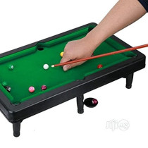 Mini Snooker Table-Green/Black For 12+ Years