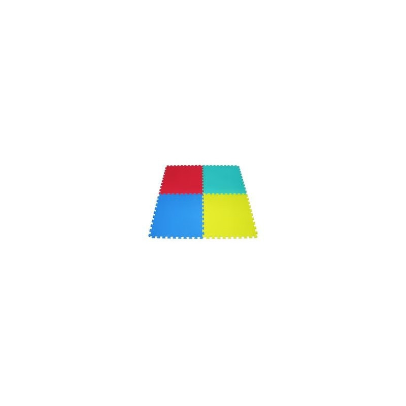 4 Piece Rainbowtoy Puzzle Foam Mat