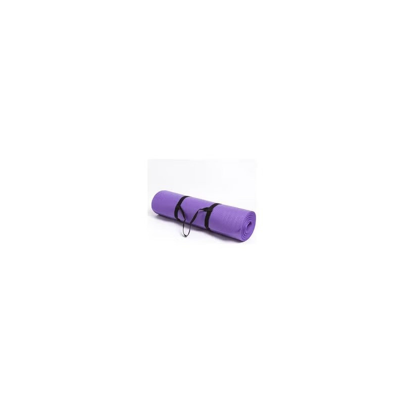 Natural Environmental Protection Rubber High Density Unisex Yoga Mat 10Mm Nonslip Thickening Widened Yoga Mat Sports Beginner Multifunctional Fitness Mat 185cm