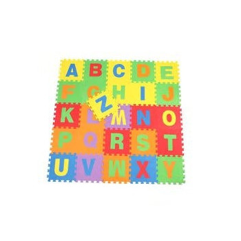 Rainbowtoy Non-Toxic Backyard Or Indoors A-Z Alphabets Puzzle Play Mat Foam For Kids 30 x 30 x 1cm