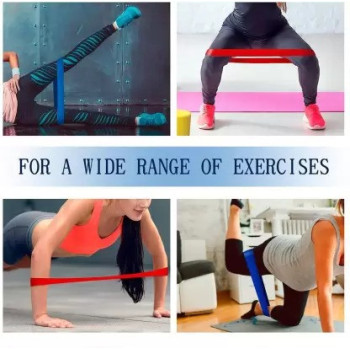 16-Piece Exercise Resistance Band Set