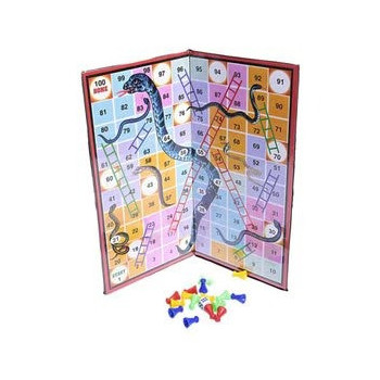 Ta Sports 2-In-1 Snakes And Ladders Board Game