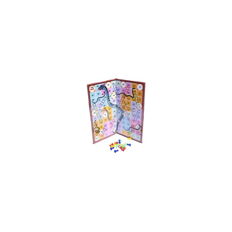 Ta Sports 2-In-1 Snakes And Ladders Board Game