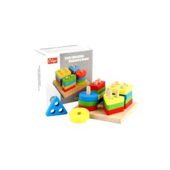 Wooden Matching Blocks Set