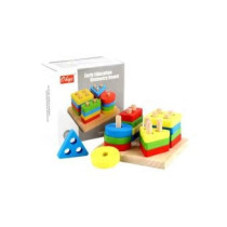 Wooden Matching Blocks Set