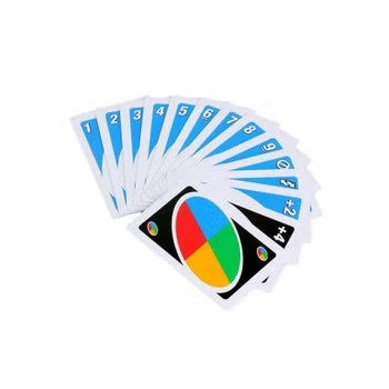 Uno Fun Playing Cards Puzzle Game 8.6 x 5.6Centimeter