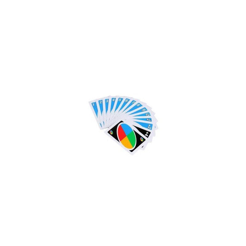 Uno Fun Playing Cards Puzzle Game 8.6 x 5.6Centimeter