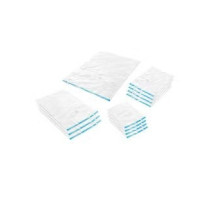 Whitmor Set Of 12 Spacemaker Vacuum Bags Clear