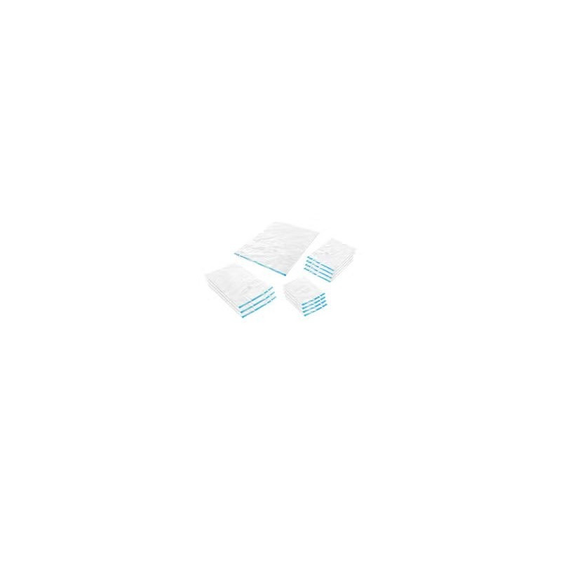 Whitmor Set Of 12 Spacemaker Vacuum Bags Clear