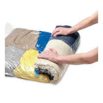 Whitmor Set Of 12 Spacemaker Vacuum Bags Clear