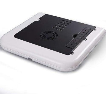 Huayang Muiltipurpose Laptop Table With Usb Fan Black/White