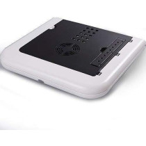 Huayang Muiltipurpose Laptop Table With Usb Fan Black/White