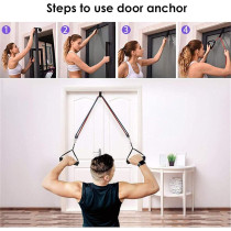 11-Piece Yoga Resistance Band Set