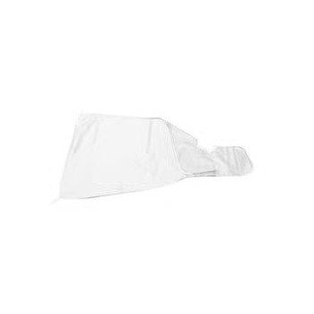 Waterproof Beard Trimming Apron White