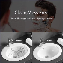 Waterproof Beard Trimming Apron White