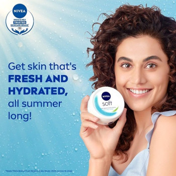 Nivea Soft Moisturizing Cream Refreshingly Clear 2 x 300 ml