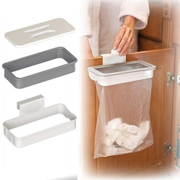 Kitchen Tools Garbage Bag Holder White/Grey