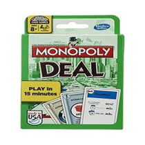 Hasbro Monopoly Deal Card Game 0.75 Inch