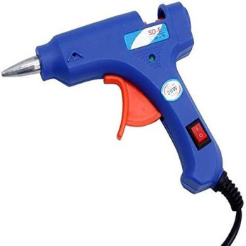 Aleesh Glue Gun Blue/Orange Colour