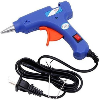 Aleesh Glue Gun Blue/Orange Colour