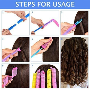 Magic Leverag 18-Piece Leverage Hair Roller Set Multicolour