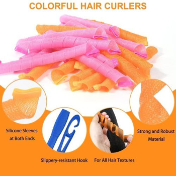 Magic Leverag 18-Piece Leverage Hair Roller Set Multicolour