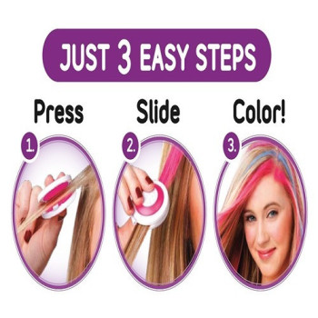 Hot Huez Temporary Hair Chalk Multicolour