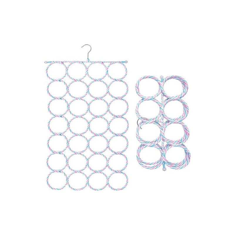2-Piece Scarf Hanger Set Multicolour