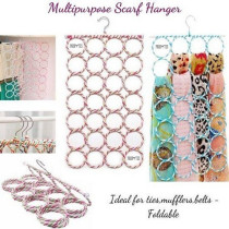 2-Piece Scarf Hanger Set Multicolour