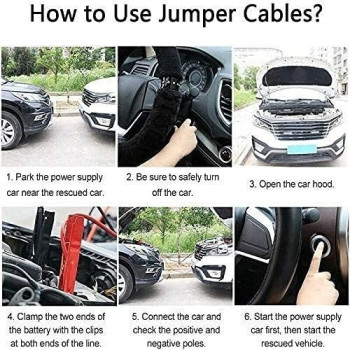 Bmb Tools Heavy Duty Car Jumper Battery Cable