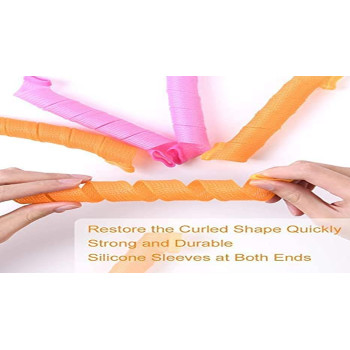 Leverag Circle Diy Hair Styling Roller Pink/Blue/Green