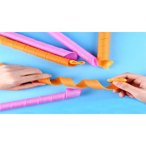 Leverag Circle Diy Hair Styling Roller Pink/Blue/Green