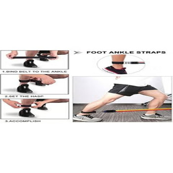 Dbt 12-Piece Exercise Fitness Resistance Bands Set