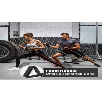 Dbt 12-Piece Exercise Fitness Resistance Bands Set