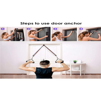 Dbt 12-Piece Exercise Fitness Resistance Bands Set