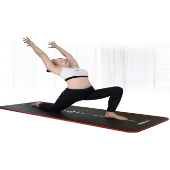 Pure Anti-Skid Yoga Mat Nonslip Fitness Pad 10Mm Thick 180 x 60cm