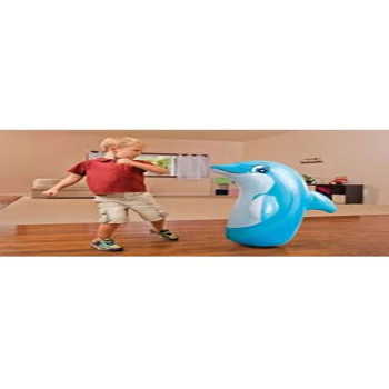 Intex 3D Dolphin Inflatable Bop Bag 97x 61cm