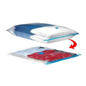 Vacuum Storage Organizer, White/Blue, 500 x 700 mm