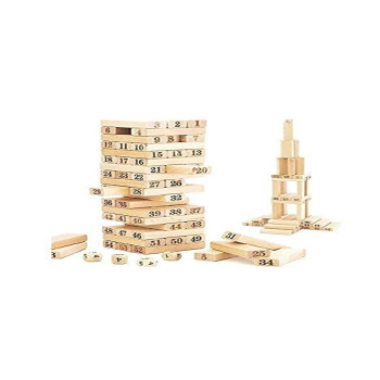 Wooden Toys 48-Piece Large Layers Stacking Blocks
