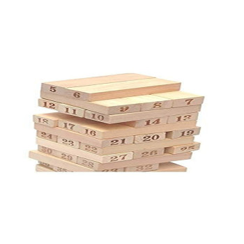 Wooden Toys 48-Piece Large Layers Stacking Blocks