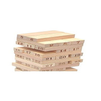 Wooden Toys 48-Piece Large Layers Stacking Blocks