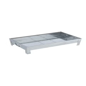 Delcasa Portable Stainless Steel Barbecue Stand With Grill Indoor And Outoor Silver 44.5 x 26.5cm