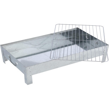 Delcasa Portable Stainless Steel Barbecue Stand With Grill Indoor And Outoor Silver 44.5 x 26.5cm