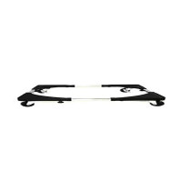 Leostar Stainless Steel Refrigerator Stand Black/White, 70 x 70 Cm