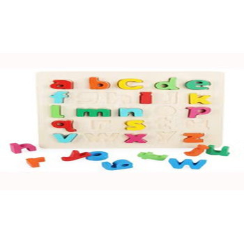 Wooden Alphabet Puzzle Board