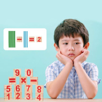 72-Piece Wooden Counting Sticks Set E-57000187
