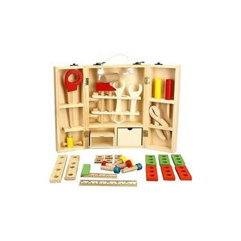 Beauenty Wooden Kids Tool Box